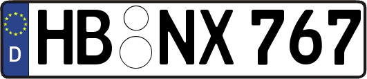 HB-NX767