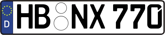 HB-NX770