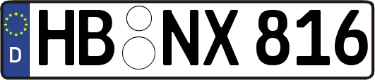 HB-NX816