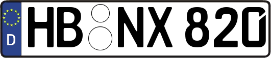 HB-NX820