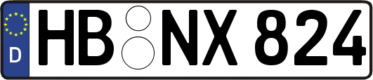 HB-NX824
