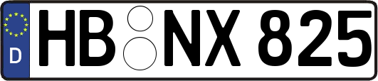 HB-NX825