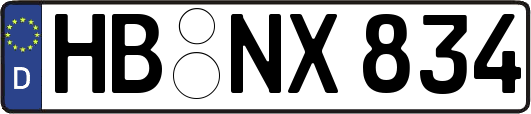 HB-NX834