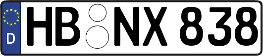 HB-NX838