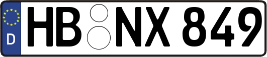 HB-NX849