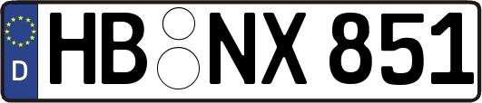 HB-NX851