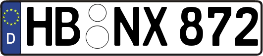 HB-NX872