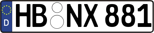 HB-NX881