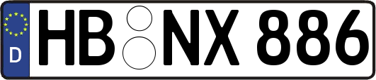 HB-NX886