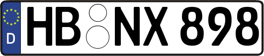HB-NX898