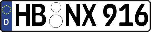 HB-NX916