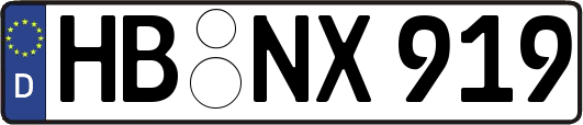 HB-NX919