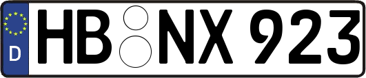 HB-NX923