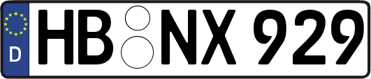 HB-NX929
