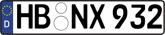 HB-NX932