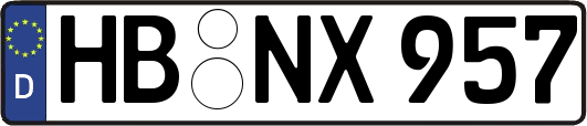 HB-NX957