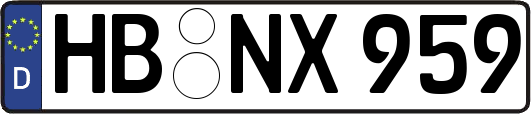HB-NX959
