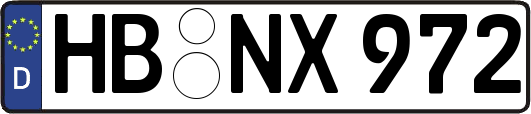 HB-NX972