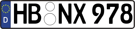 HB-NX978
