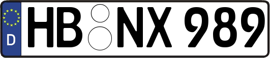 HB-NX989