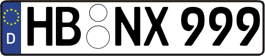 HB-NX999