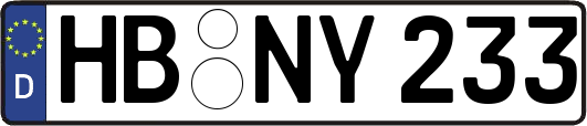 HB-NY233