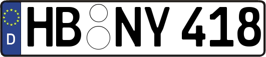 HB-NY418