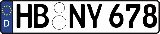 HB-NY678