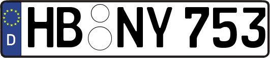 HB-NY753