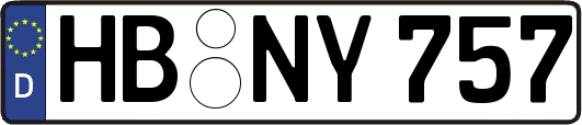 HB-NY757