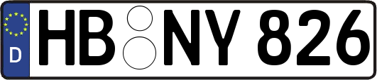 HB-NY826