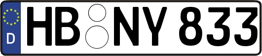 HB-NY833