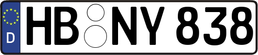 HB-NY838