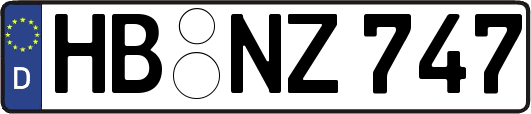 HB-NZ747