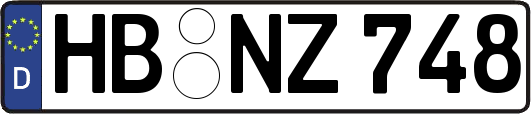 HB-NZ748