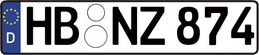 HB-NZ874