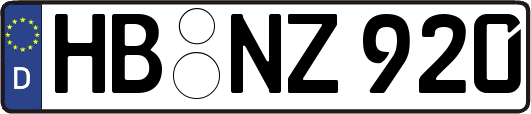 HB-NZ920