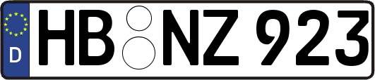 HB-NZ923