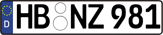 HB-NZ981