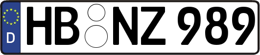 HB-NZ989