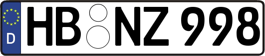 HB-NZ998