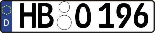 HB-O196