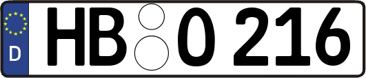 HB-O216