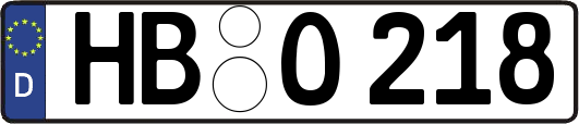 HB-O218