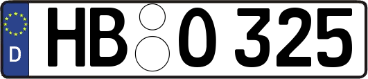 HB-O325