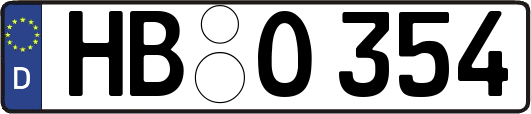HB-O354
