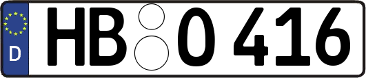 HB-O416