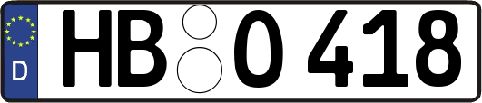 HB-O418