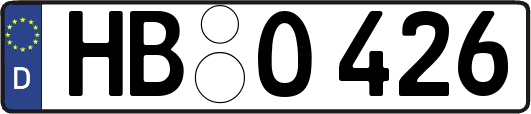 HB-O426