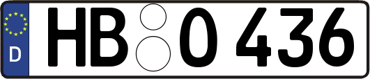HB-O436